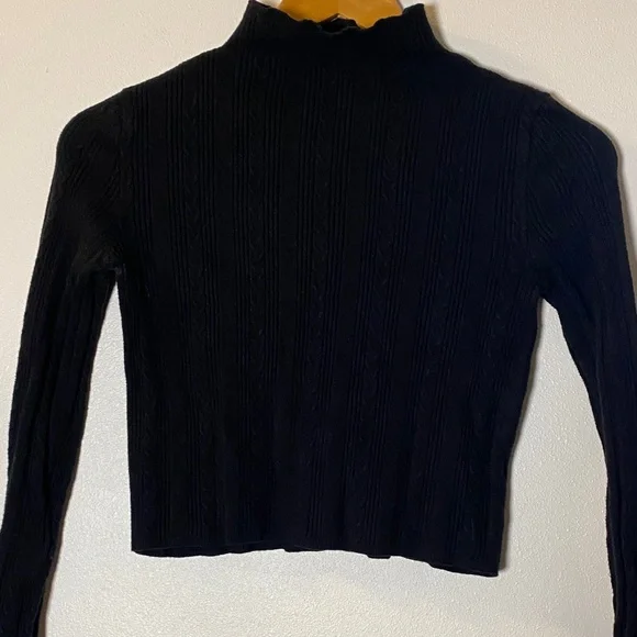 Urban Outfitters Black Long Sleeve Top - Picture 4 of 7